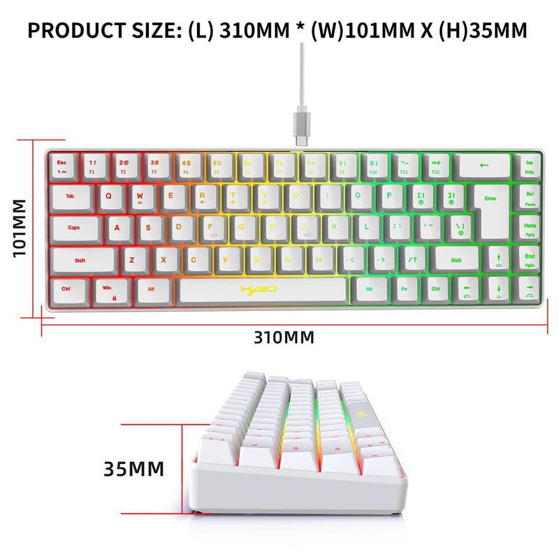 Teclado K68 RGB.